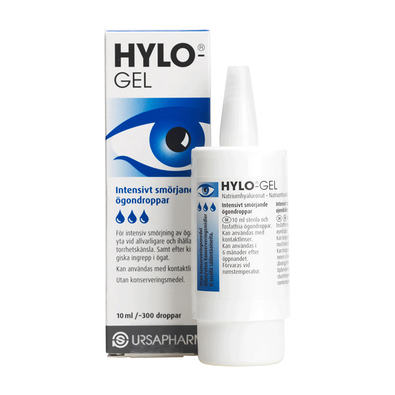 Hylo-Gel ögondroppar 10ml